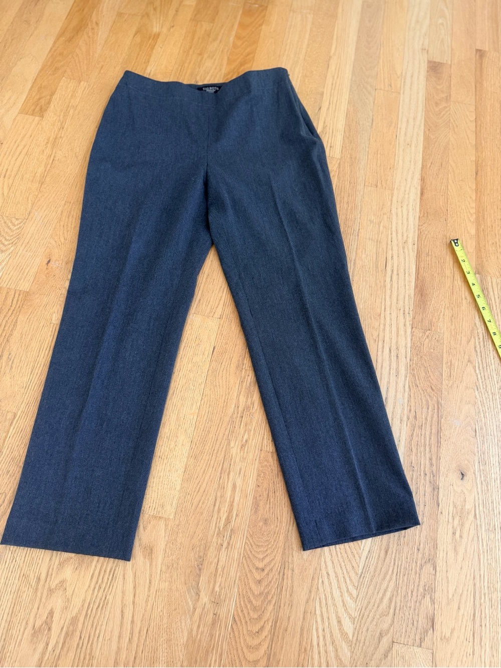 Ladies Size 8P "Talbots" Dark Women's Dress Pants Business GUC